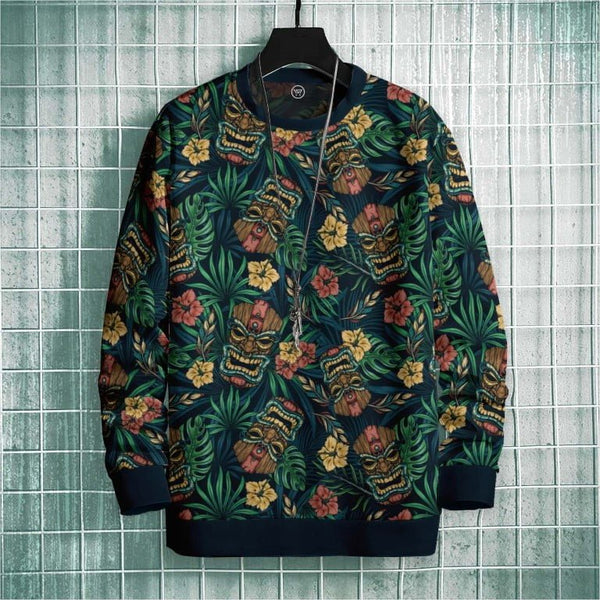 TRIBAL TIKI - PRINTED SWEATSHIRT