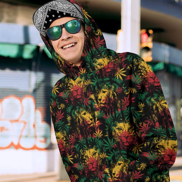 LION PRINTED HOODIE