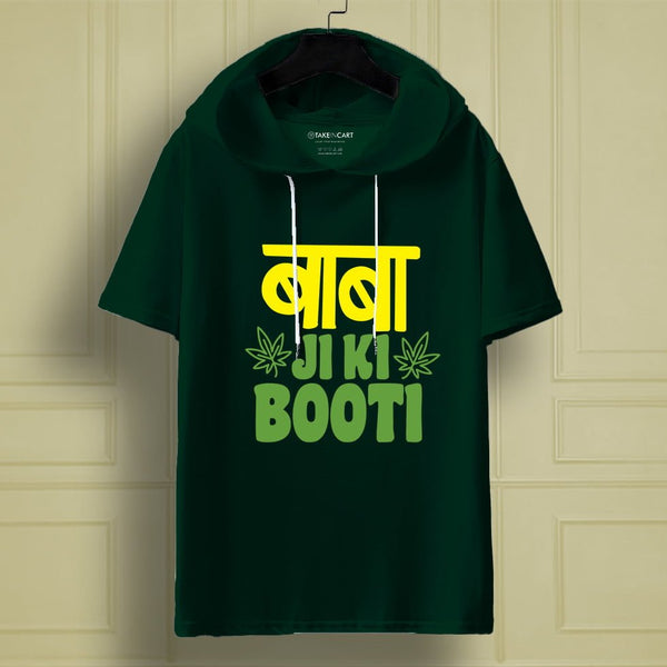 BABA JI KI BOOTI OVERSIZE HOODED T-SHIRT
