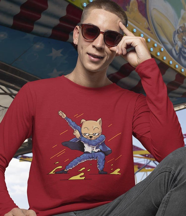 DABBING SWAG LONGSLEEVE T-SHIRTS