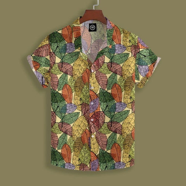 ELEGANT LEAF SHIRT