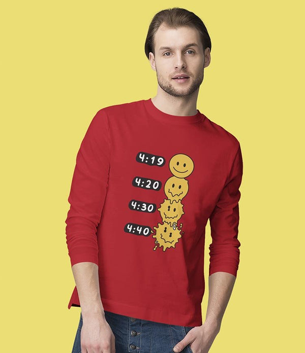 FUNNY SMILEYS LONGSLEEVE T-SHIRTS