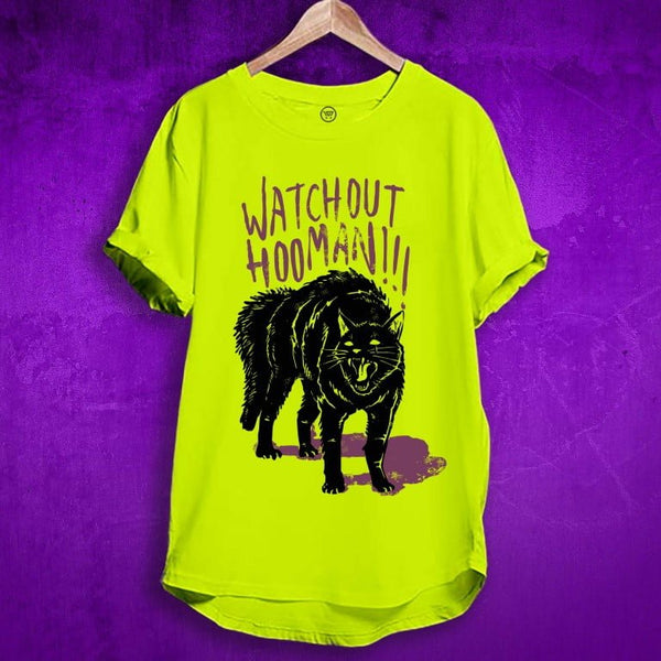 HOOMAN!!! LONGLINE T-SHIRT