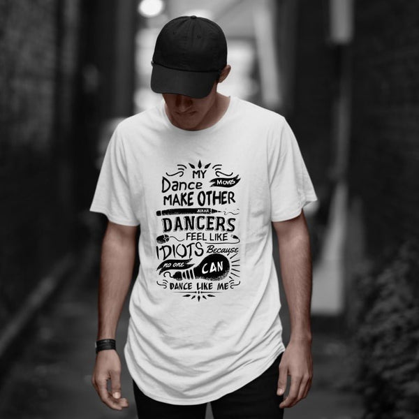 DANCE AND DANCERS LONGLINE T-SHIRT