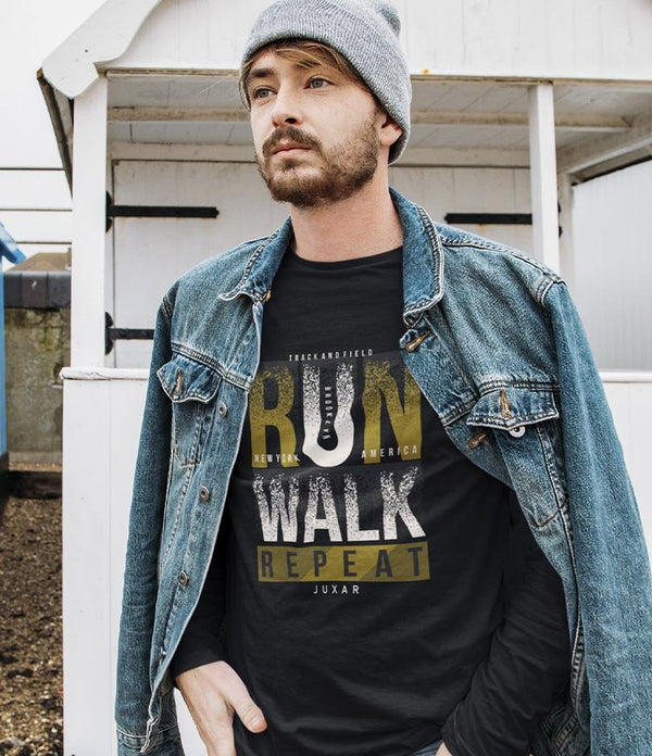 RUN WALK LONGSLEEVE T-SHIRTS