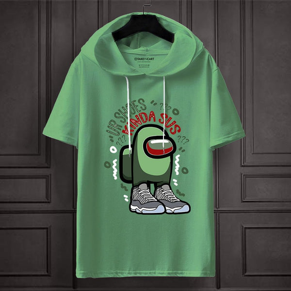 UR SHOES OVERSIZE HOODED T-SHIRT