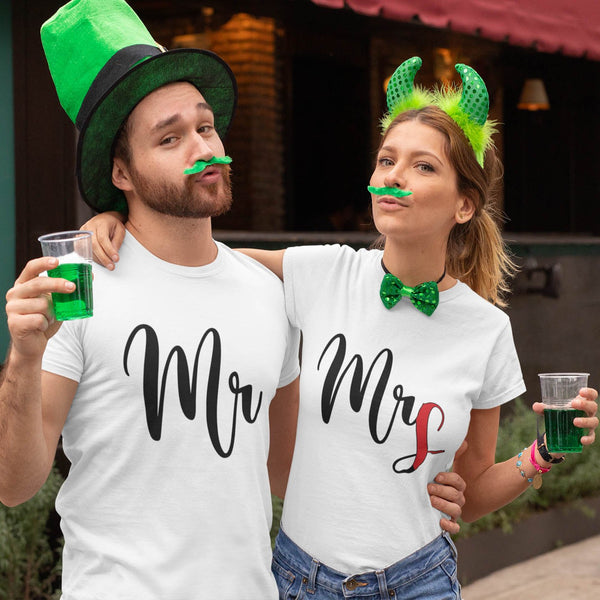 MR. MRS. COUPLE T-SHIRT