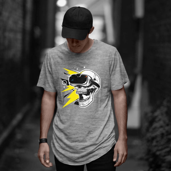 VIRTUAL REALITY LONGLINE T-SHIRT