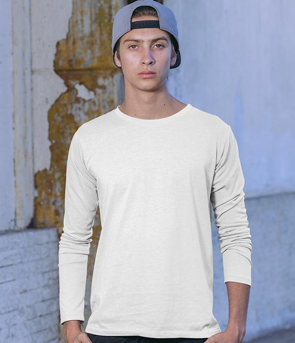 PLAIN-LONGSLEEVE T-SHIRTS