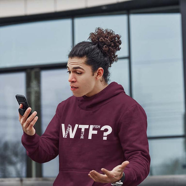 WHERE'S THE FISH HOODIE