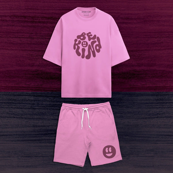 BE KIND PASTEL PINK CO-ORD SET