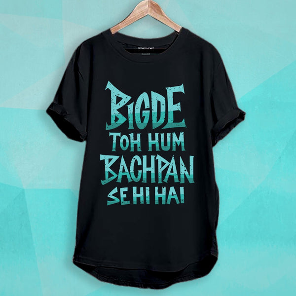 BIGDE LONGLINE T-SHIRT