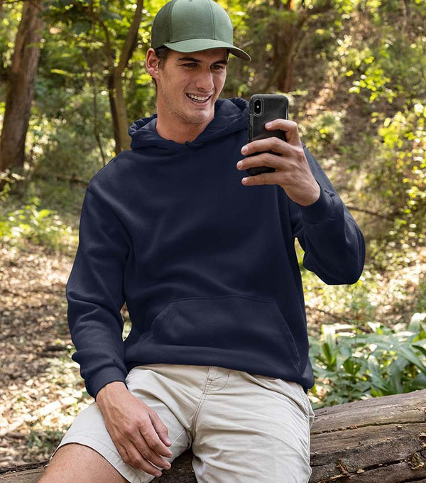 PLAIN - BLUE HOODIE