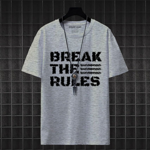 BREAK GREY T-SHIRT