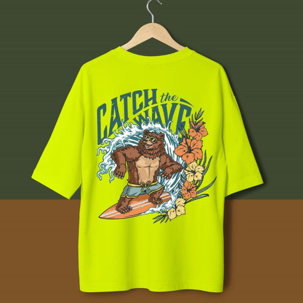 CATCH THE WAVE OVERSIZED T-SHIRT
