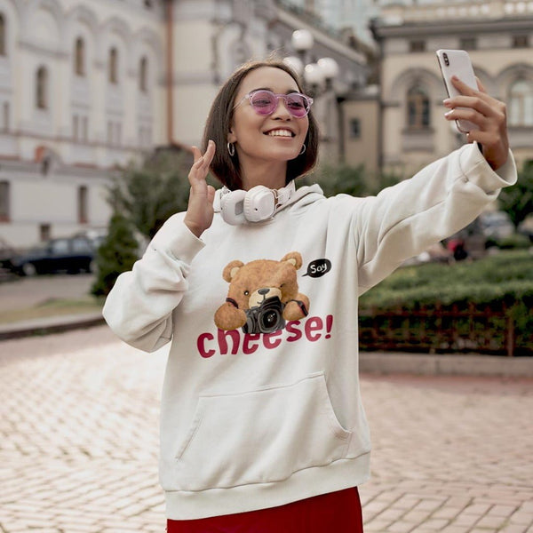 SAY CHEESE - WOMEN'S HOODIES