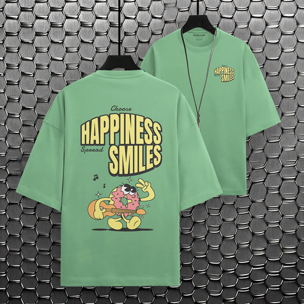 HAPPINESS SMILE OVERSIZED T-SHIRT