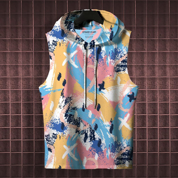 HAND PAINTED HOODIE SANDO