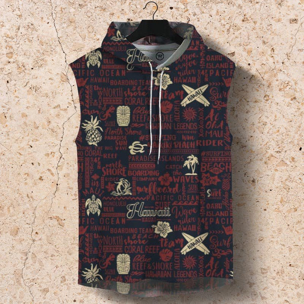 HAWAIYAN SURFING HOODIE SANDO