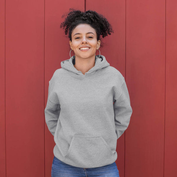 PLAIN MELANGE - WOMEN'S HOODIES