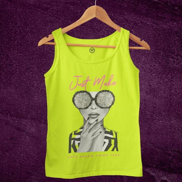 JUST MAKE NEON TANKTOP