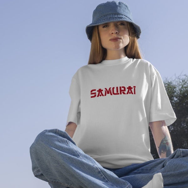 KAWAI SAMURAII WOMEN'S OVERSIZE T-SHIRT