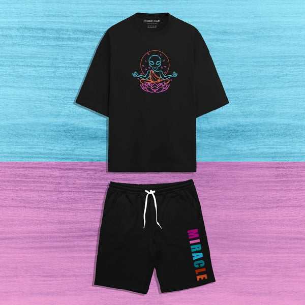 MIRACLE BLACK CO-ORD SET