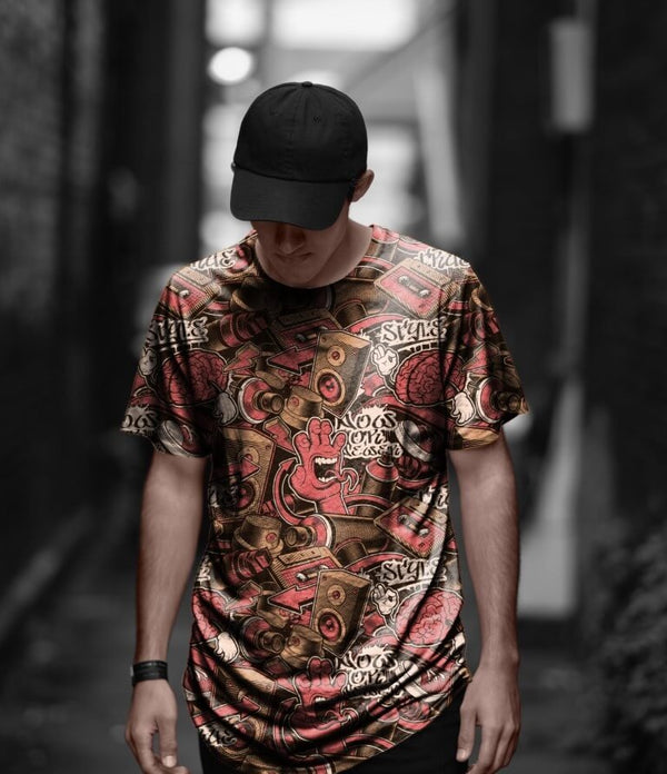 MUSIC GRAFFITI LONGLINE