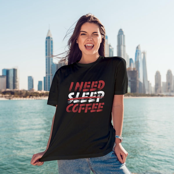 NEED COFFEE BOYFRIEND T-SHIRT