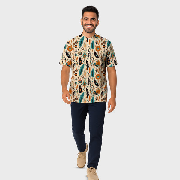 FESTIVAL DRIFT PRINTED KURTA