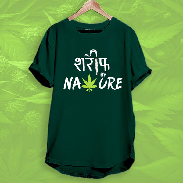 SHAREEF BY NATURE LONGLINE T-SHIRT
