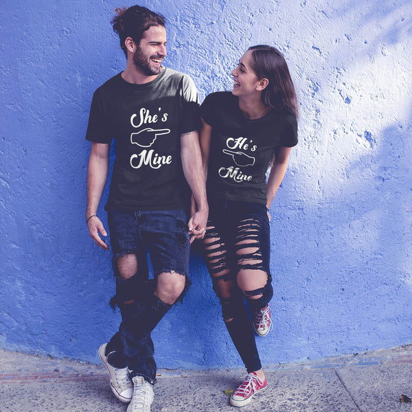 SHE IS MINE COUPLE T-SHIRT