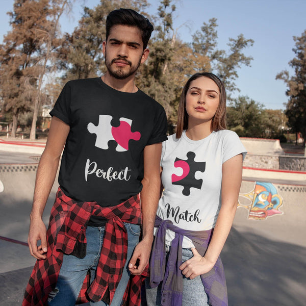 PERFECT MATCH COUPLE T-SHIRT