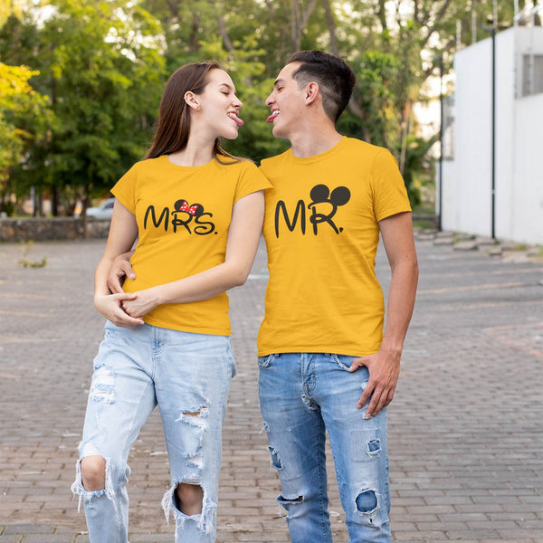 MR & MRS COUPLE T-SHIRT