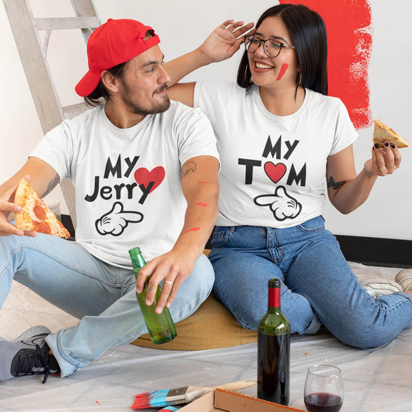 MY TOM & JERRY COUPLE T-SHIRT