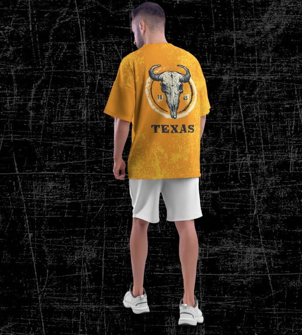 TEXAS PRINTED OVERSIZED T-SHIRT