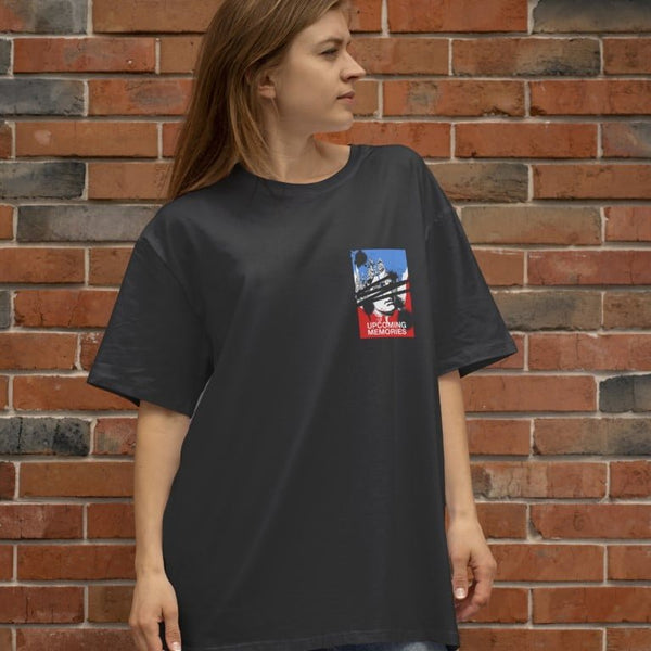 UPCOMING MEMORIES WOMEN'S OVERSIZE T-SHIRT