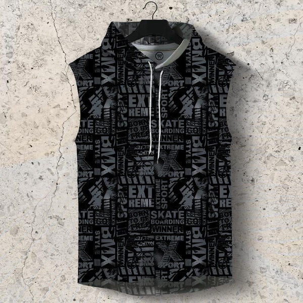 URBAN TEXTURE HOODIE SANDO
