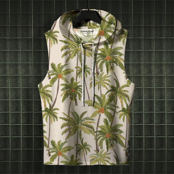 VINTAGE PALM HOODIE SANDO