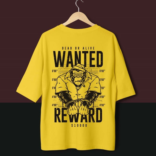 WANTED OVERSIZED T-SHIRT