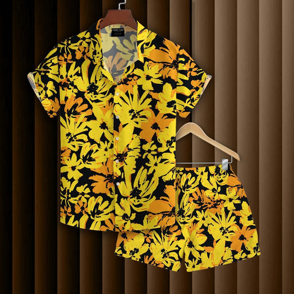YELLOW FLOWERS CO-ORD SET