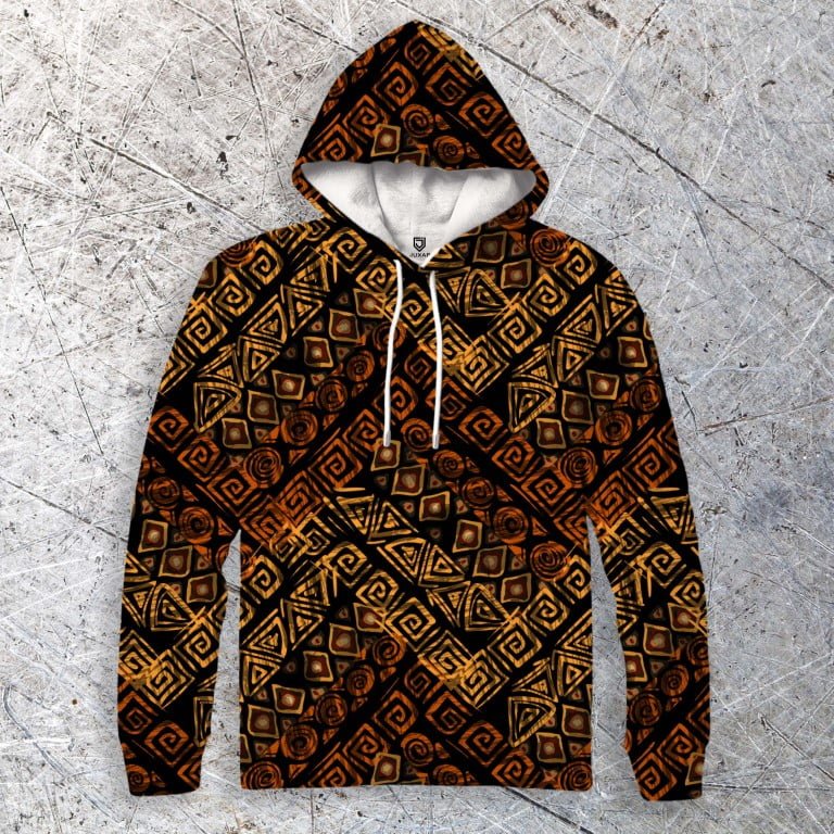 ETHNIC Hoodie Printed Hoodies Pullover Hoodies