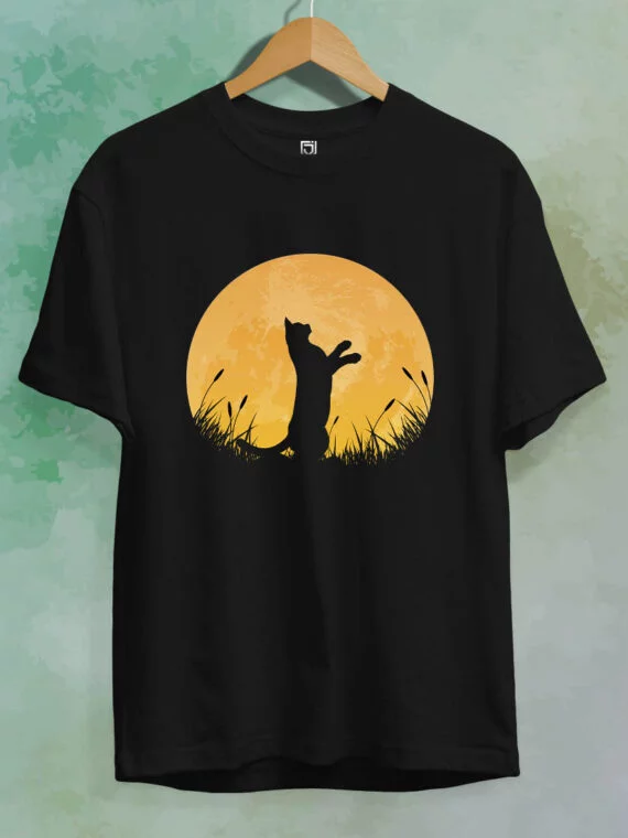 CAT MOON T-SHIRT