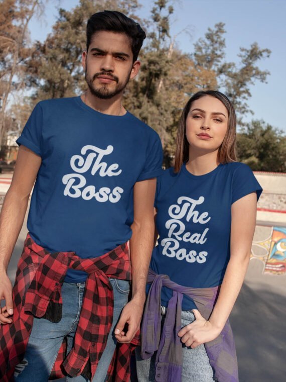 THE BOSS COUPLE T-SHIRT