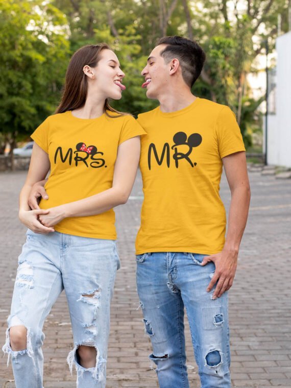 MR & MRS COUPLE T-SHIRT