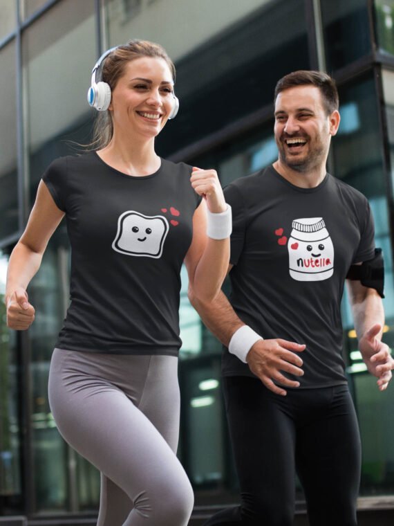 NUTRELA & BREAD COUPLE T-SHIRT
