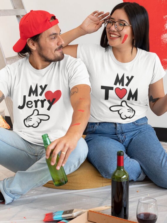 MY TOM & JERRY COUPLE T-SHIRT
