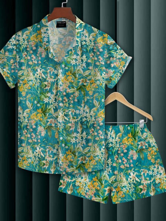 FLOWERS N BUTTERFLY CO-ORD SET